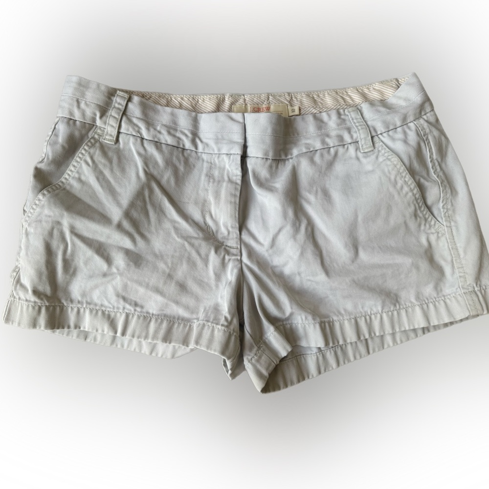 J Crew khaki shorts size 10